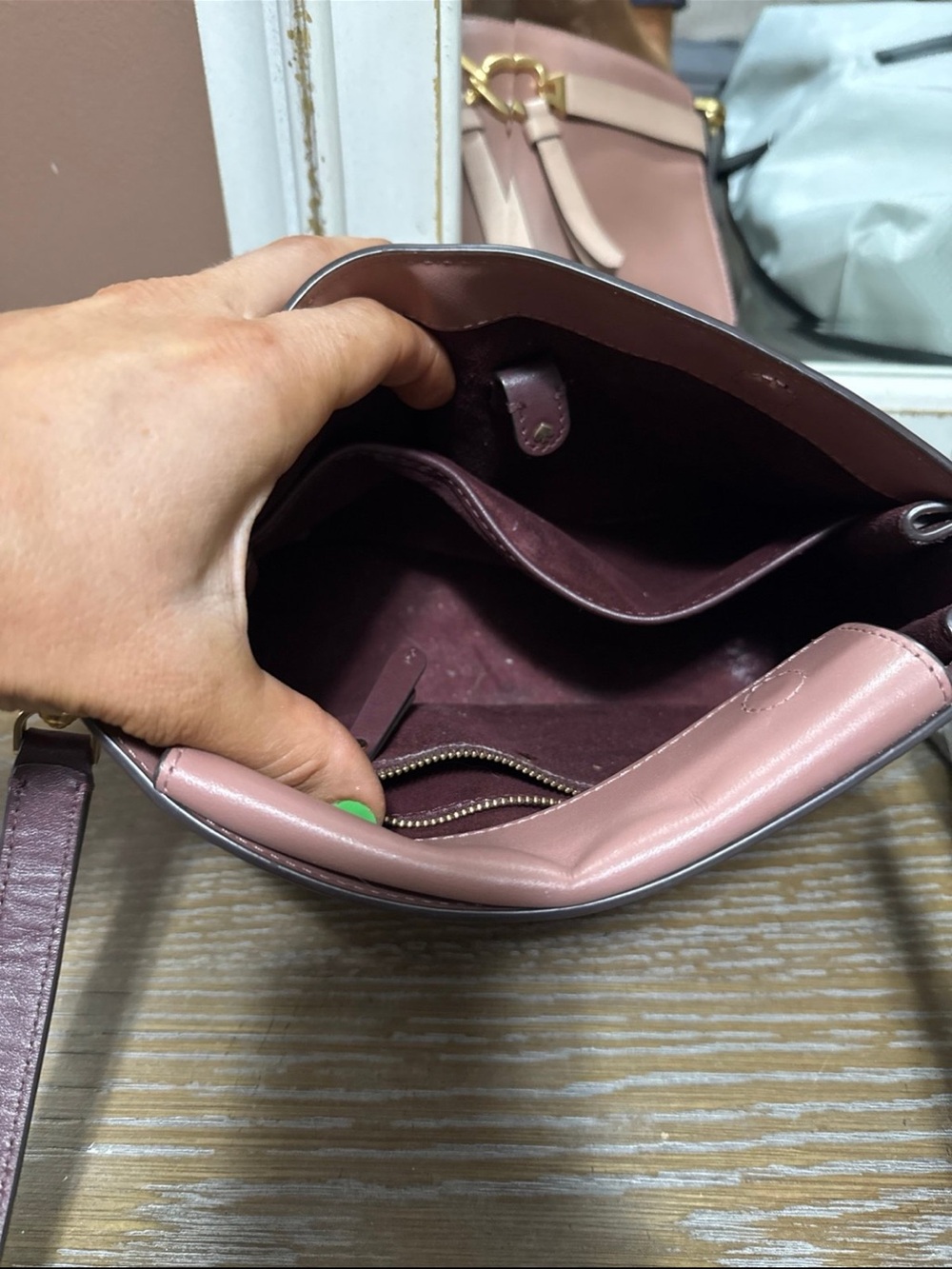 Kate Spade Toujours Tinted Rose Multi Medium Crossbody Bag